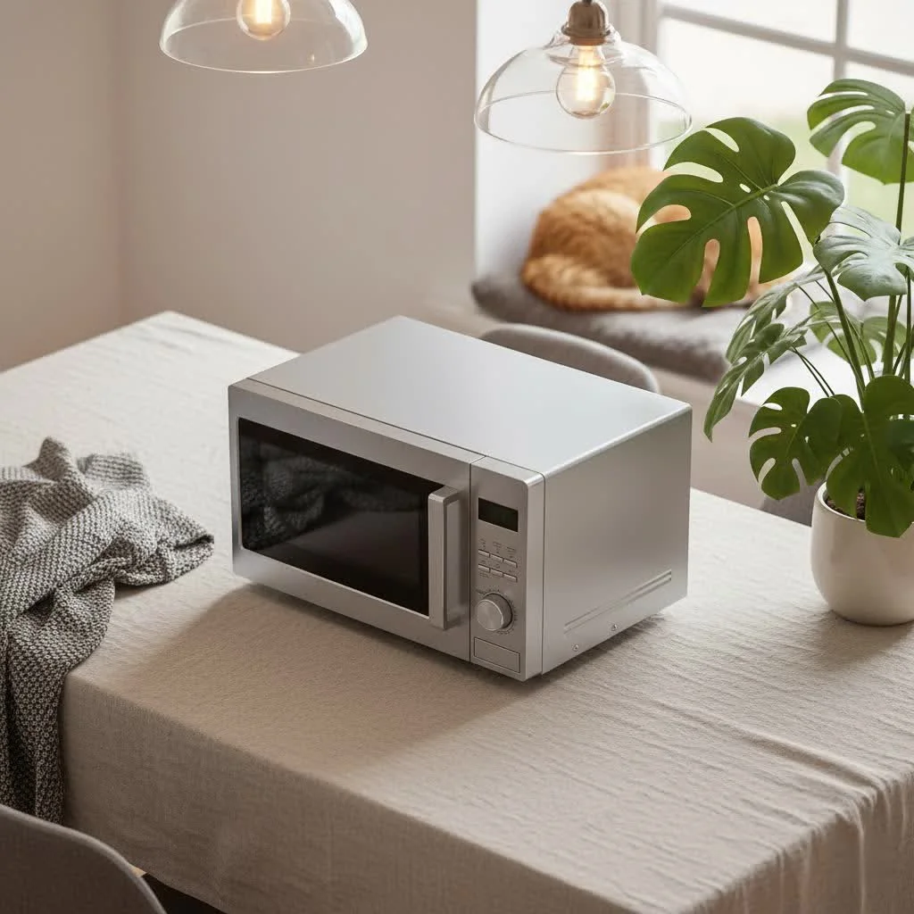 Wolf microwave oven in a modern kitchen